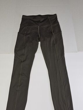 lululemon athletica Olive Green High-Rise Leggings